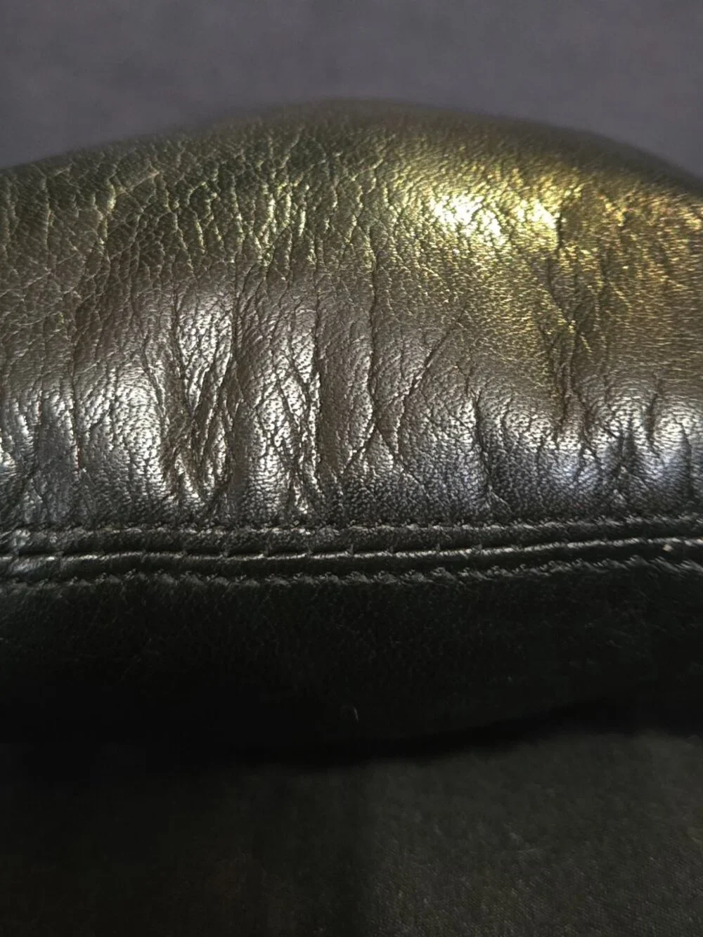 Nine West Genuine Leather Black Crossbody Bag | Dual Zip | Soft Buttery Leather - Picture 4 of 8